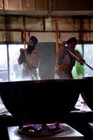 Preparing langar meal, Harmandir Sahib Golden Temple, Amritsar, Punjab, India