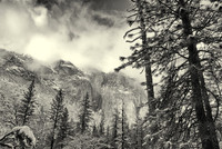 Yosemite Valley in winter, Yosemite National Park, California