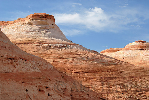 Walls of Glen Canyon, Lake Powell, near Arizona - Utah border