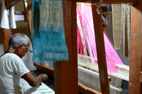 Traditional weaving, Varanasi, Uttar Pradesh, India