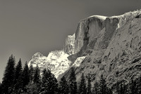 Yosemite Valley in winter, Yosemite National Park, California