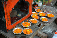 Morning aarti ceremony, Haridwar, Uttarakhand, India